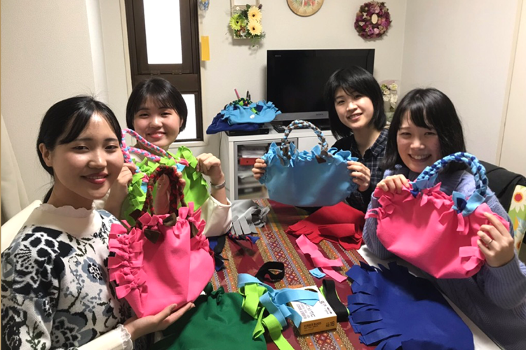 広島第1連合会の愛の福袋運動