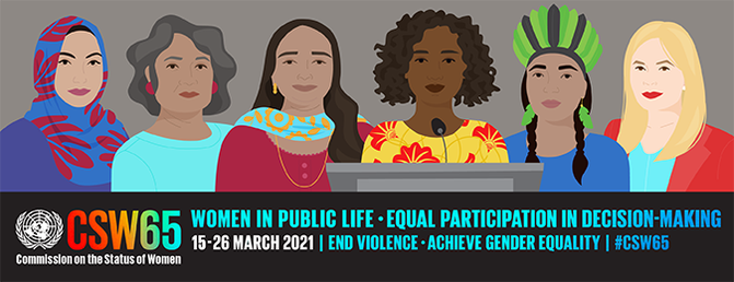 国連女性の地位委員会(CSW65)が開催されています